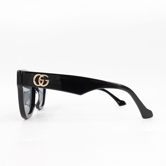 Gucci GG0998 Square Sunglasses Black Gray OS - Picture 14 of 15